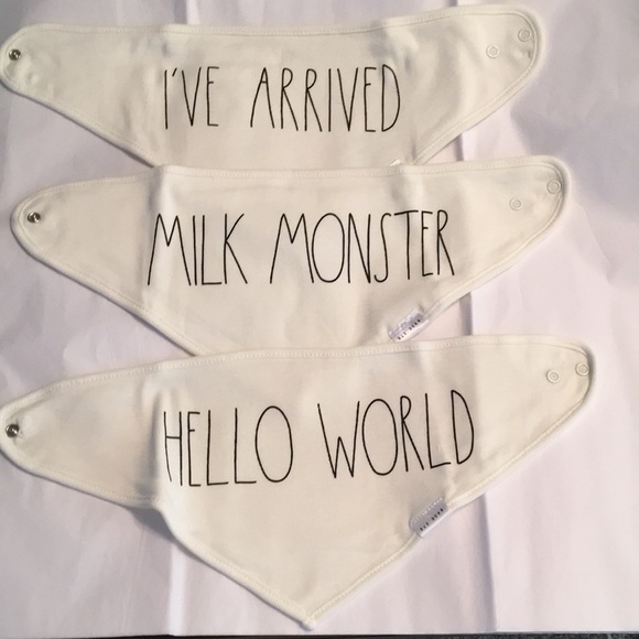 12!! Bibs by RAE DUNN NWT! - Picture 3 of 13